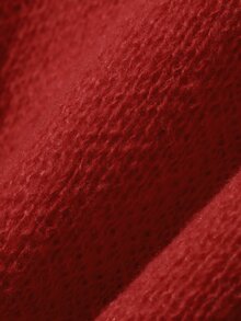 Dazy Kids Young Boy Autumn/Winter Casual Mask Letter Pattern Cardigan - Red - View 8