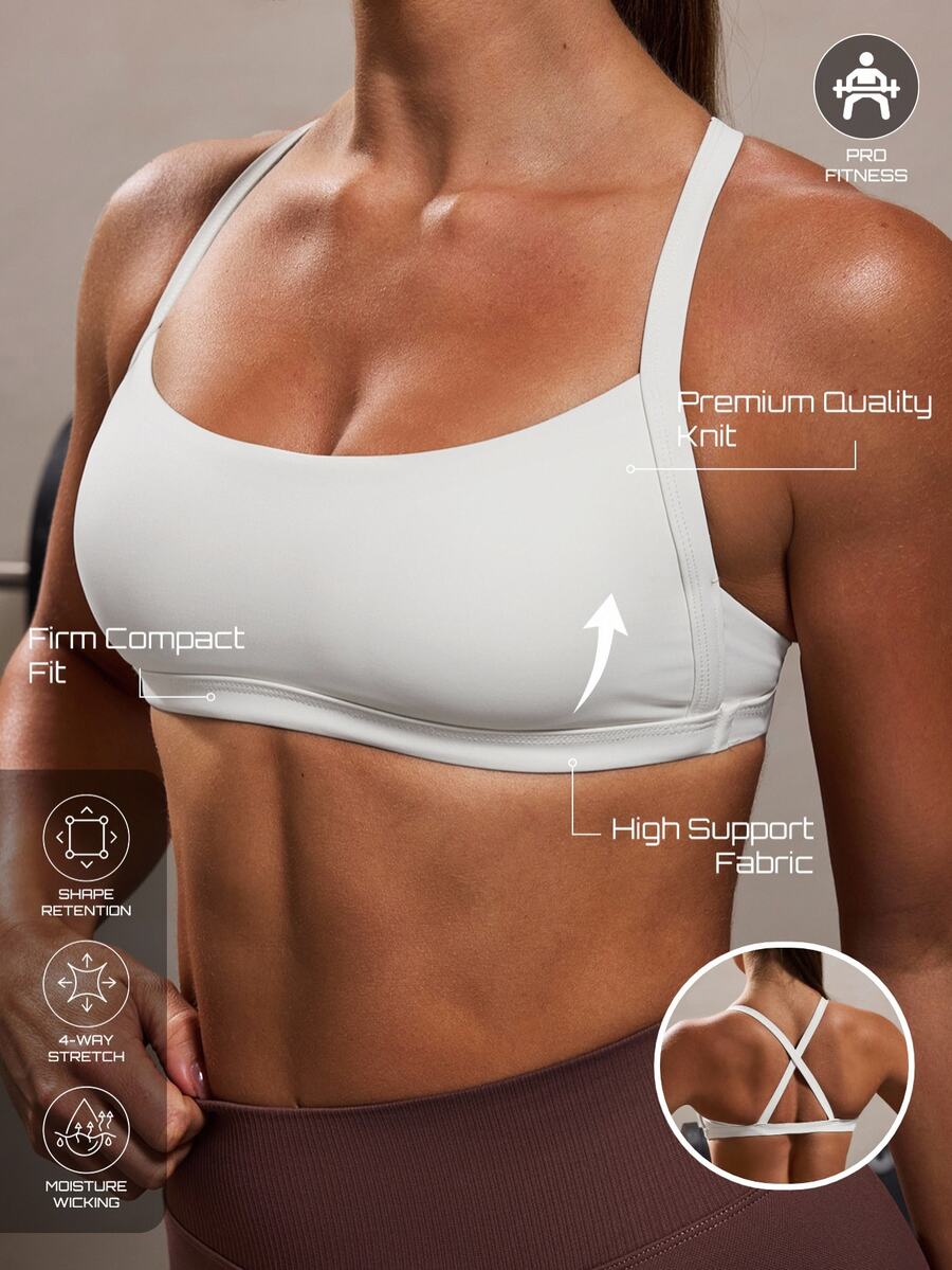 Solea Cove Solea Cove 2026 New High Elasticity Professional Fitness Comfortable Skin-Friendly Women's Sports Bra