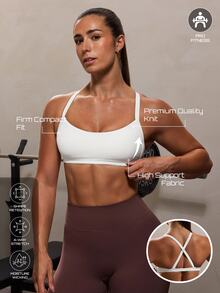 Solea Cove Solea Cove 2026 New High Elasticity Professional Fitness Comfortable Skin-Friendly Women's Sports Bra - Multicolor - View 6