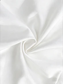 GlowEve CURVE Plus Contrast Rhinestone Trim Wrap Hem Skort Fall - White - View 5