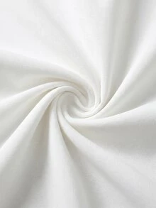 Struktiv Women's Autumn Fashion Elegant Preppy Napoleon Style Solid Color Round Neck Long Sleeve Jacket Suitable For Parties Everyday Office White And Gold - White - View 9