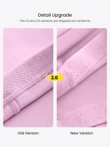 GLOWMODE 4.3" FeatherFit™ Anti-Slip Pocket Bike Shorts Non Front Seam Low Impact Cycling Running Gym Workout Summer - Bubblegum Pink - View 9