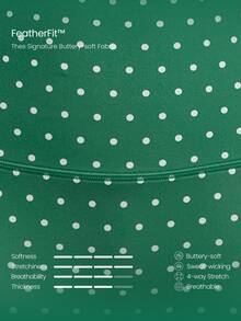 GLOWMODE 4.3" FeatherFit™ Anti-Slip Pocket Bike Shorts Non Front Seam Low Impact Cycling Running Gym Workout Summer - Green - View 6