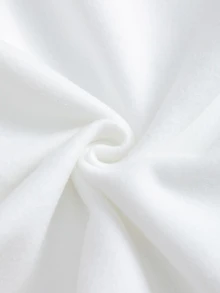 SHEIN 聖誕白色標準尺寸男士馴鹿印花圓領長袖衛衣 - 白色 - 查看 7