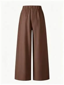 Firerie Kids Firerie Kids Tween Girls' Casual Straight Leg Pants, Suitable For Summer - Brown - View 1