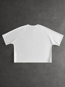 PAVTROS 男士 INS 熱銷甜番茄植栽街頭圖案 T-shirt，送給男朋友/丈夫的禮物，適合派對與旅行 - 彩色 - 查看 3