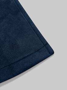 Balvessa Women's Short Suede Jacket With Stand Collar, Premium Style For Spring And Autumn - Royal Blue - View 8