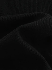 女童牛仔長褲 2026新款 秋季新品 黑色 鬆緊腰帶抽繩設計 寬鬆版型 輕量柔軟牛仔面料 親膚舒適 適合四季穿著 日常穿搭 拍照 購物 外出 度假 多場景穿搭 - 黑色 - 查看 3