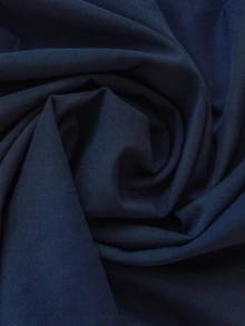 SHEIN French Style Commuter Vintage Colorblock Lapel Petal Sleeve Blouse - Royal Blue - View 5