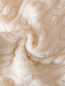 青少年女孩舒適柔軟粉色蝴蝶結刺繡格紋長袖褲子睡衣套裝 2件組 刷毛加厚 秋冬款 - 白色 - 查看 4