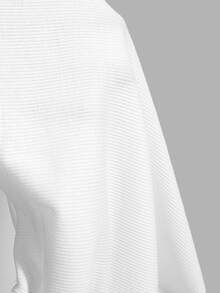 Slaydiva Plus Size Solid Color Notch Neck Fitted Tank Top, Casual Baggy Soft Minimalist Suitable For Summer Gym Formal Allover White Vacation - White - View 5