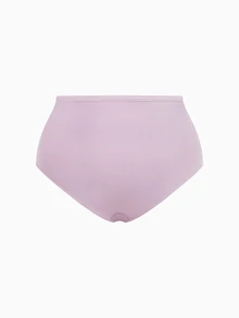 Slumbrini 4pcs Plus Size Women Soft Triangle Panties With Criss Cross Net Mesh Insert - Multicolor - View 6