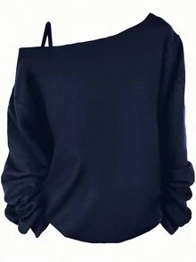 Slaydiva Women Plus Size Casual Floral Print Sleeveless Camisole Tank Top Fall Clothes - Navy Blue - View 2