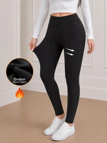 Yumoku Women's Linen Casual Basic Long Pants With Gathered Waist And Ruffle Hem Autumn Clothes Outfit Warm And Soft Gym Homewear Black - Black - View 1