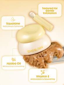 SHEGLAM Jelly Refresh Scrub Bibir Saku-527-Vanilla Shake Merek Kecantikan Kosmetik Makeup Untuk Wanita Dan Anak Perempuan - biji vanili - View 3