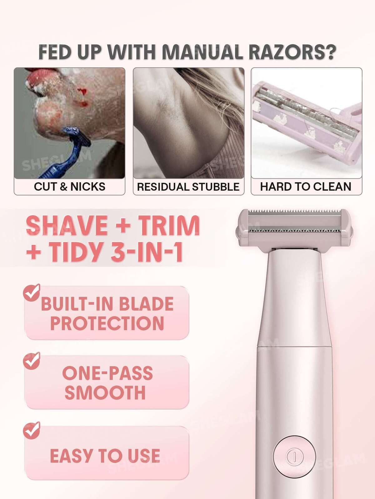 Smooth Moves Single-Blade Electric Razor