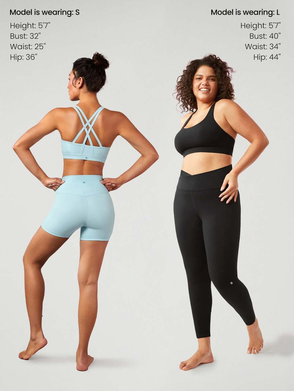 FeatherFit™ Crossover Pasek Biustonosze Sportowe
