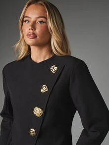 MISSGUIDED Women Blazers - Black - View 5