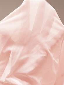 COSMINA Women's Light Pink Elegant Romantic Mesh Cold Shoulder Flare Sleeve Fishtail Maxi Dress Fall Graduation Party Cocktail Night Dinner Wedding Guest Y2K - Baby Pink - View 6