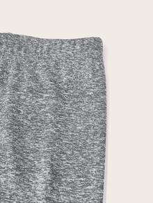 Slaydiva Black Grey Navy Blue Casual Basic Knit Slim Fit Legging Pants For Women Long Style Summer Pilates Gym Fall Sportswear - Multicolor - View 10