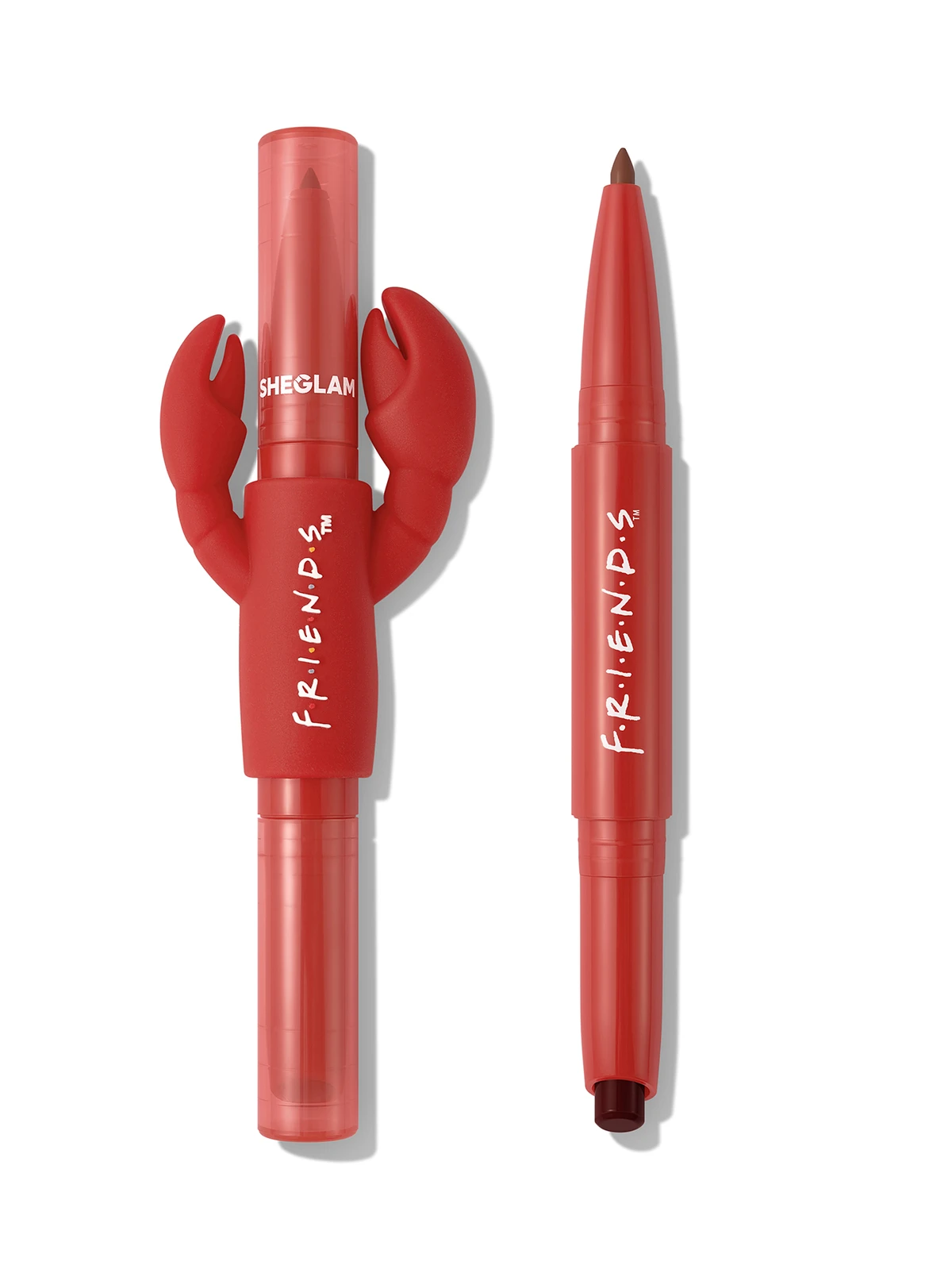 FRIENDS™  | SHEGLAM My Lobster Dual-Ended Lip Liner+Lipstick Duo-Ross+Rachel