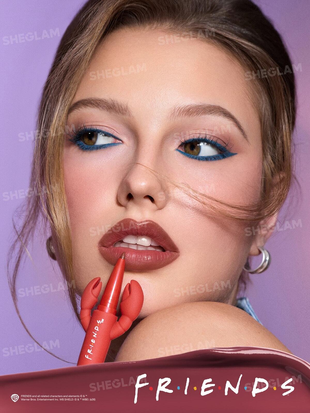 FRIENDS™  | SHEGLAM My Lobster Dual-Ended Lip Liner+Lipstick Duo-Ross+Rachel