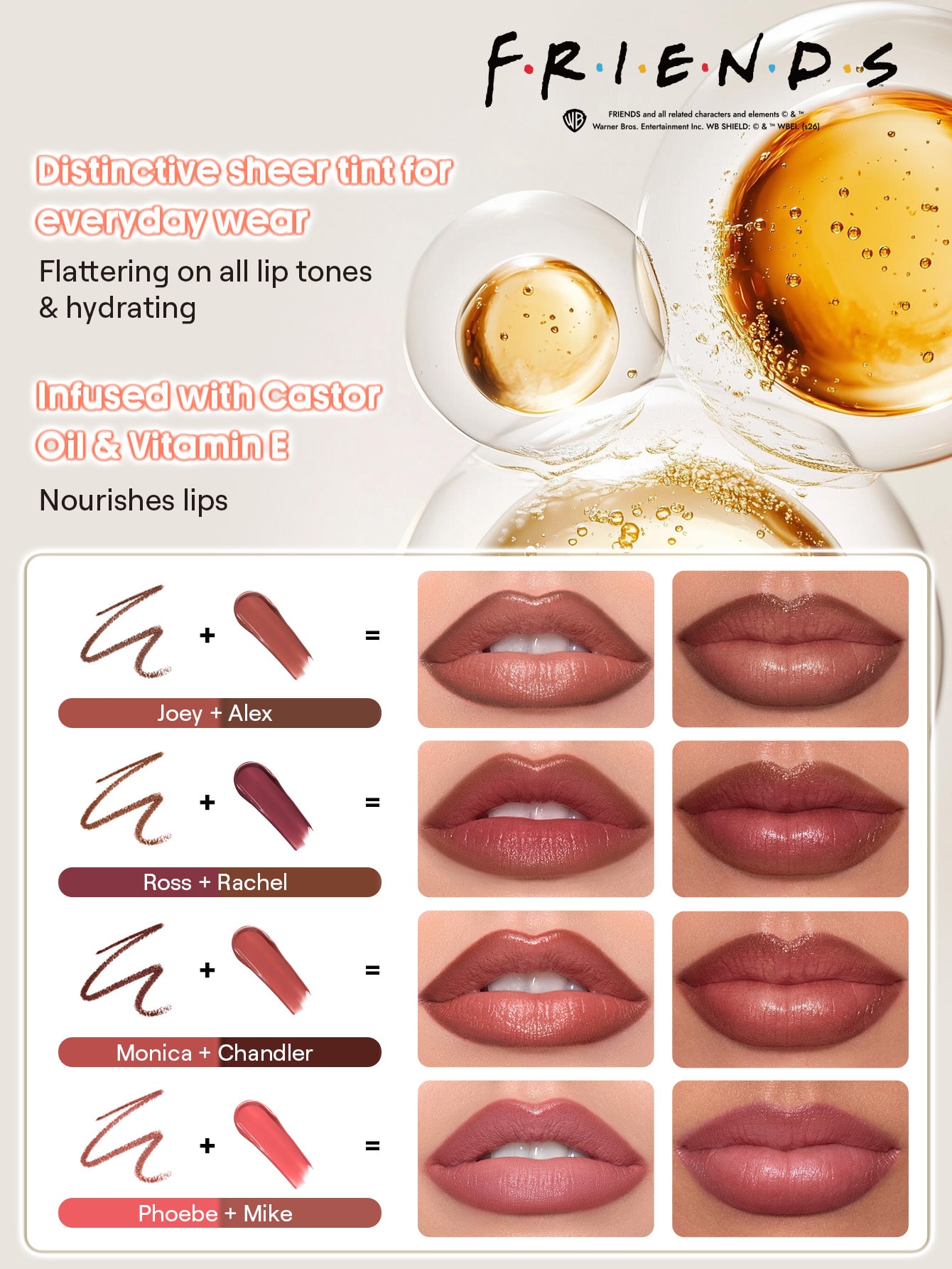 My Lobster Lip Liner + Lipstick Duo | FRIENDS™ SHEGLAM