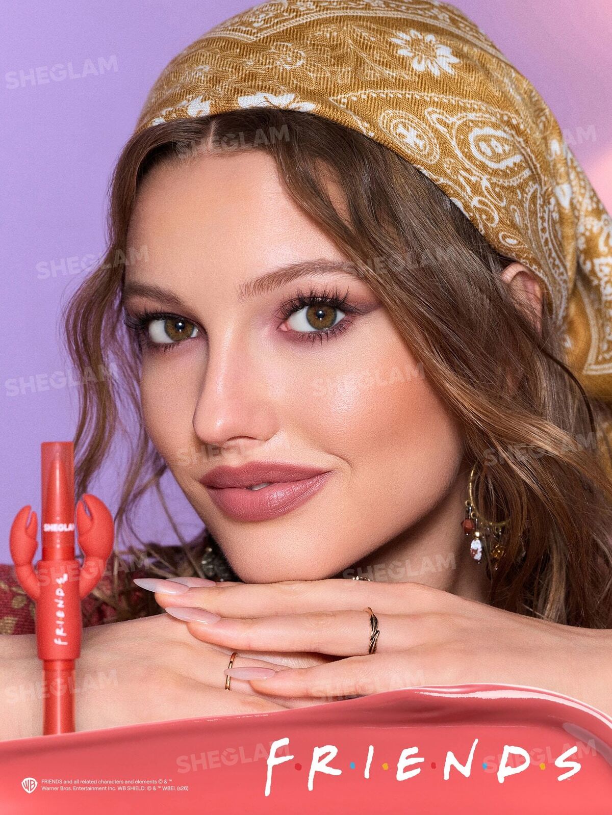 FRIENDS™  | SHEGLAM My Lobster Dual-Ended Lip Liner+Lipstick Duo-Phoebe+Mike