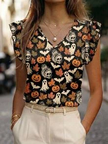 EMERY ROSE Women's Casual Minimalist Shirt Suitable For Summer - Multicolor - View 1