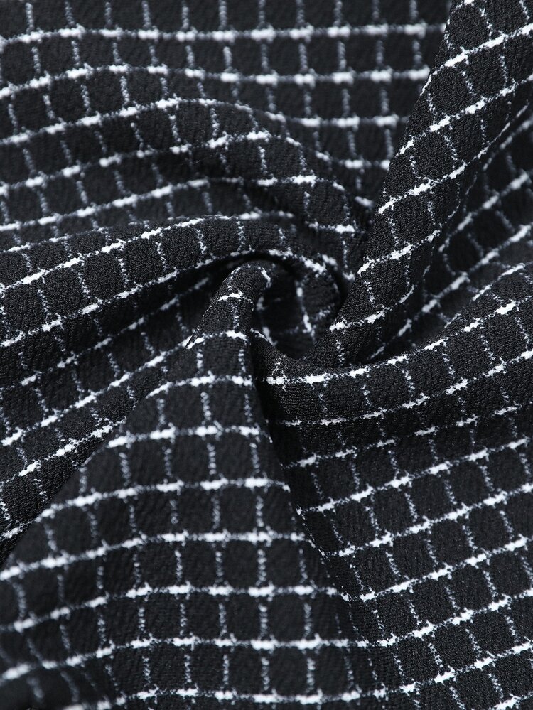 EMERY ROSE Women's Elegant Business Colorblock Pocket Long Pants For Office And Commute - Multicolor - View 9