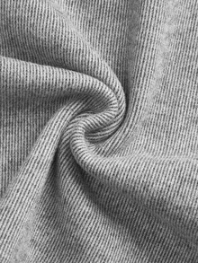 Modmama Blusa de lactancia de manga larga simple para maternidad, versátil - Gris Claro - Ver 11