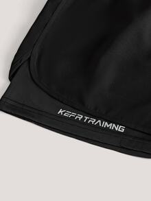 Driftmere Men's Sports Shorts, Quick-Drying And Lightweight, With Towel Loop And Phone Pocket Black Summer - Black - View 6