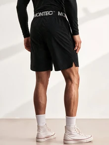 Driftmere Men's Summer Casual Shorts, Outdoor Sports Breathable Quick-Dry Bermuda Shorts Black - Black - View 2