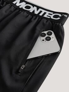 Driftmere Men's Summer Casual Shorts, Outdoor Sports Breathable Quick-Dry Bermuda Shorts Black - Black - View 6