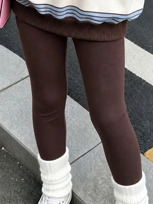 青少年女孩條紋印花圓領衛衣套裝，個性化條紋印花套裝，個性化衛衣，適合秋冬，日常出遊，休閒穿著，活力風格，休閒旅行，基礎款，舒適易穿，日常休閒 - 彩色 - 查看 6