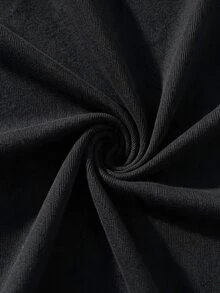 Breezaya Sweater Wanita Model Slimming Pas Badan dengan Kerah Perahu Elegan Gaya Prancis untuk Musim Gugur/Dingin - Hitam - View 4