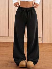 SHEIN EZwear 2色針織女款運動衫多件組 - 彩色 - 查看 9