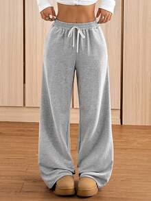 SHEIN EZwear 2色針織女款運動衫多件組 - 彩色 - 查看 2