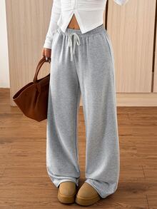 SHEIN EZwear 2色針織女款運動衫多件組 - 彩色 - 查看 5