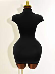 BamGleam Women's Sexy Text Character Print Hot Girl Dress Club Night Out Black And White Summer - Black - View 5