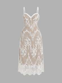 Plus Size Dresses - White - View 6