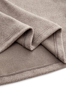 In My Nature Women's Solid Color Stand Collar Casual Versatile Daily Outdoor Fleece Jacket - Khaki - View 9