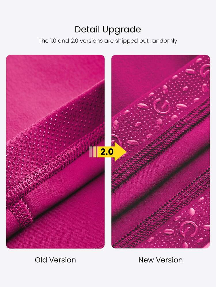 GLOWMODE 2.5" FeatherFit™ Ultra-Short Anti-Slip Biker Shorts Low Impact Casual Daily Gym  Workout - Tropical Pink - View 11