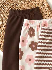 2PCS Baby Girls Bottoms - White - View 4