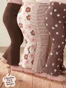 2PCS Baby Girls Bottoms - White - View 3