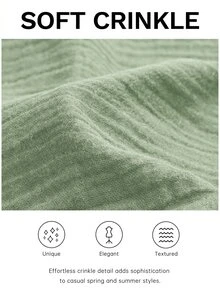 Shapeblank 大尺碼女款春夏時尚休閒寬鬆舒適日常百搭修身黑色短款吊帶洋裝，度假穿搭，極簡風，歐式夏日，可愛曲線洋裝 - 薄荷綠 - 查看 8