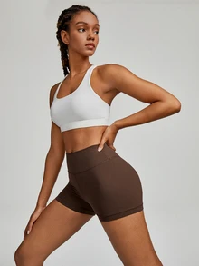 GLOWMODE Shorts deportivos para mujer - Canelainspiracion - Ver 6