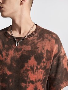 Manfinity LEGND Men's Casual Knitwear With Random Printed Design, Daily Wear - Multicolor - View 10