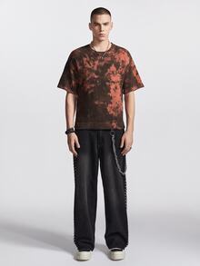 Manfinity LEGND Men's Casual Knitwear With Random Printed Design, Daily Wear - Multicolor - View 4