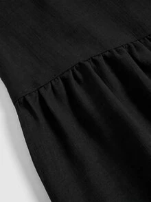 Elenzga French Style Hanging And Wide Leg Pants With Slimming Texture And Elegant Commuting Casual Women's Pants

﻿
﻿ - Black - View 3
